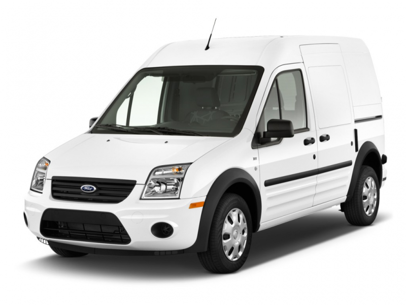2011 Ford Transit Connect XLT w/side & rear door privacy glass Angular ...