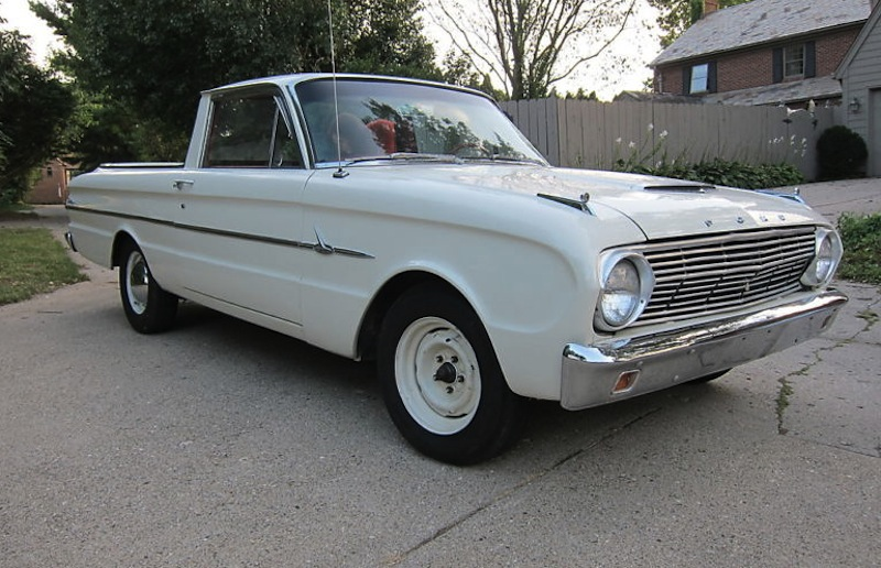 1963 Falcon Ford Ranchero - Paint Cross Reference