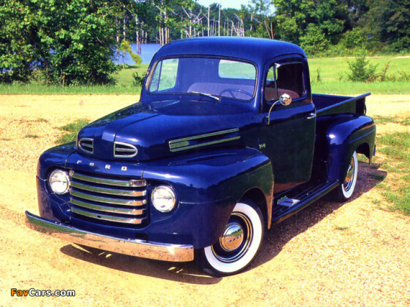 Ford F-1 Pickup 1950 wallpapers (640 x 480)