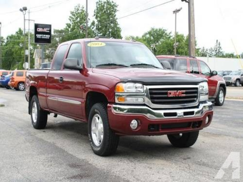2004 GMC Sierra 1500 Extended Cab Pickup Ext Cab 143.5 WB 4WD SLT for ...
