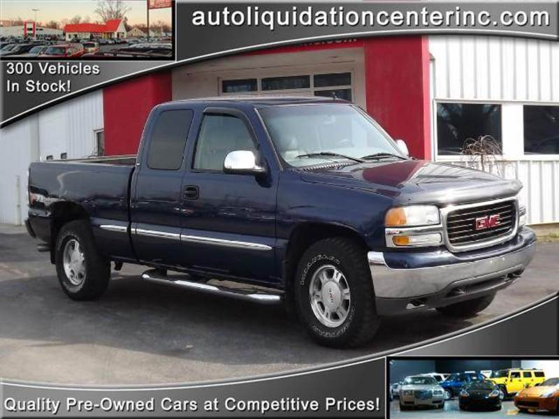 Used 2001 Gmc Sierra 1500 Extended Cab Short Bed