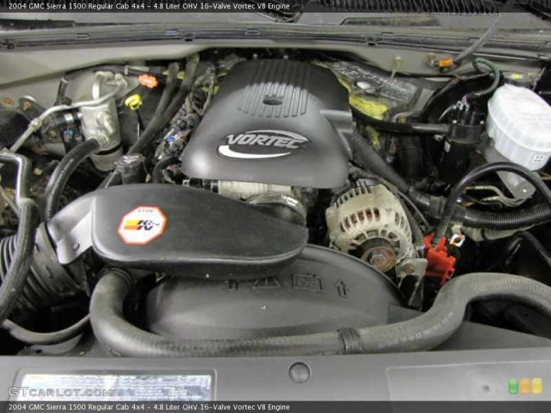 Liter OHV 16-Valve Vortec V8 Engine for the 2004 GMC Sierra 1500 ...