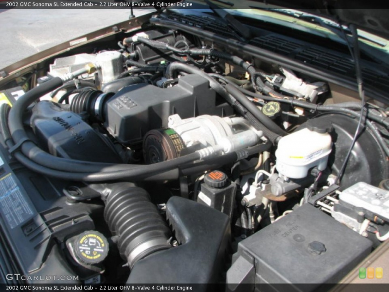 Liter OHV 8-Valve 4 Cylinder Engine on the 2002 GMC Sonoma SL ...