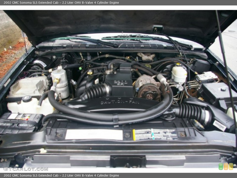 Liter OHV 8-Valve 4 Cylinder Engine on the 2002 GMC Sonoma SL ...