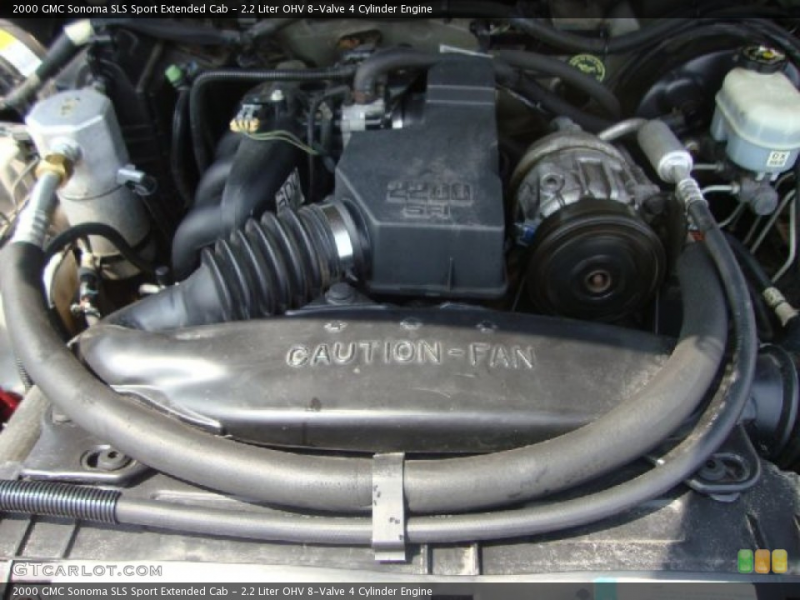 Liter OHV 8-Valve 4 Cylinder Engine on the 2000 GMC Sonoma SLS ...