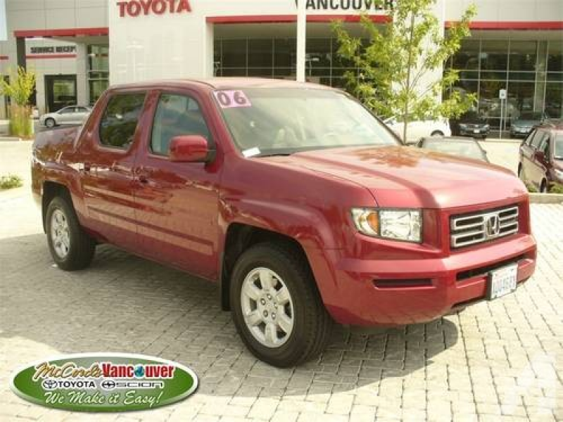 2006 HONDA Ridgeline Pickup Truck RTS AT for sale in Vancouver ...