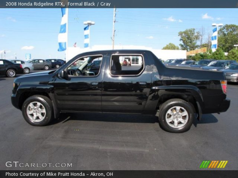 2008 Honda Ridgeline RTX in Formal Black. Click to see large photo.