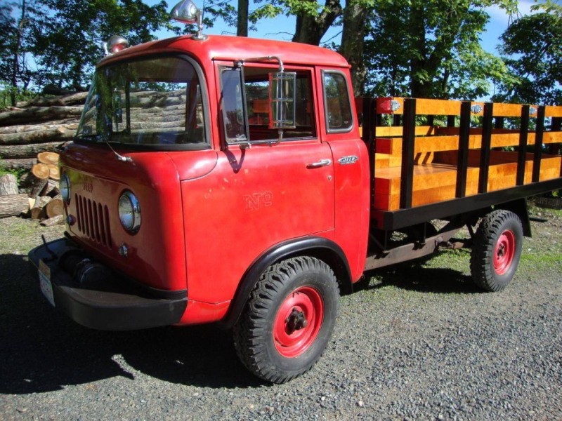 16K Miles: Clean 1962 Willys Jeep FC-170