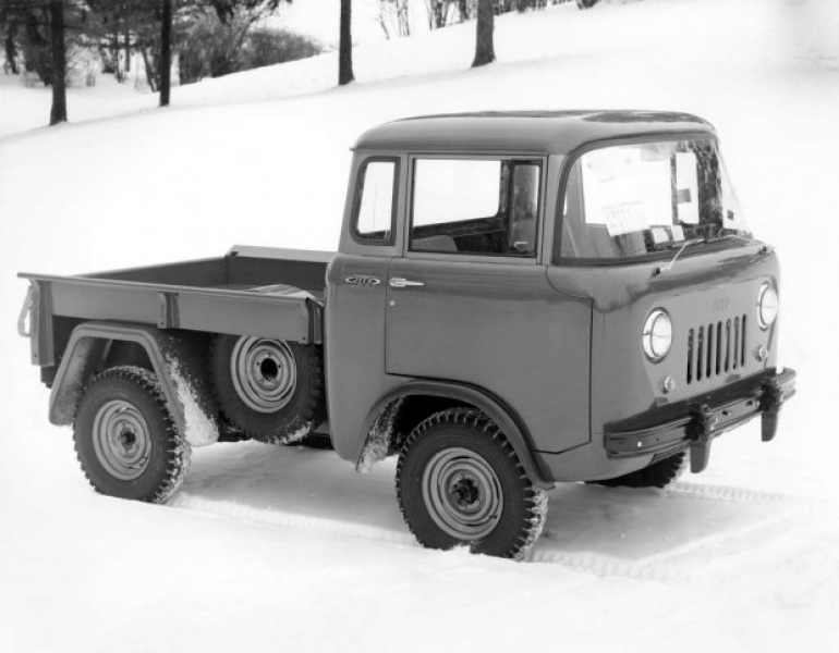 Jeep Mighty FC Concept 03 basado en el Jeep Forward Control 1956-FC ...