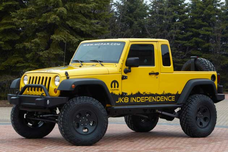 Jeep announces new Wrangler Unlimited Pickup... in kit form