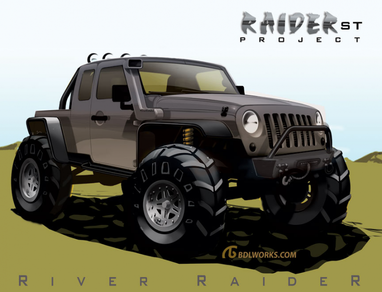 Jeep JK Pickup Conversion Kit