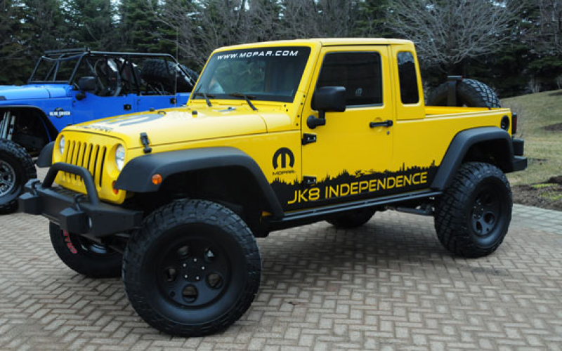 ... Mopar Introduces Jeep Wrangler Unlimited Pickup Truck Conversion Kit