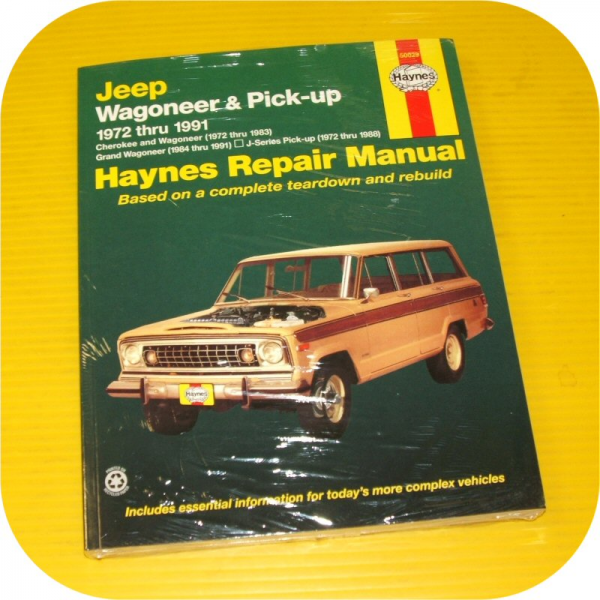 new haynes manual for wagoneer 72 thru 83 grand wagoneer
