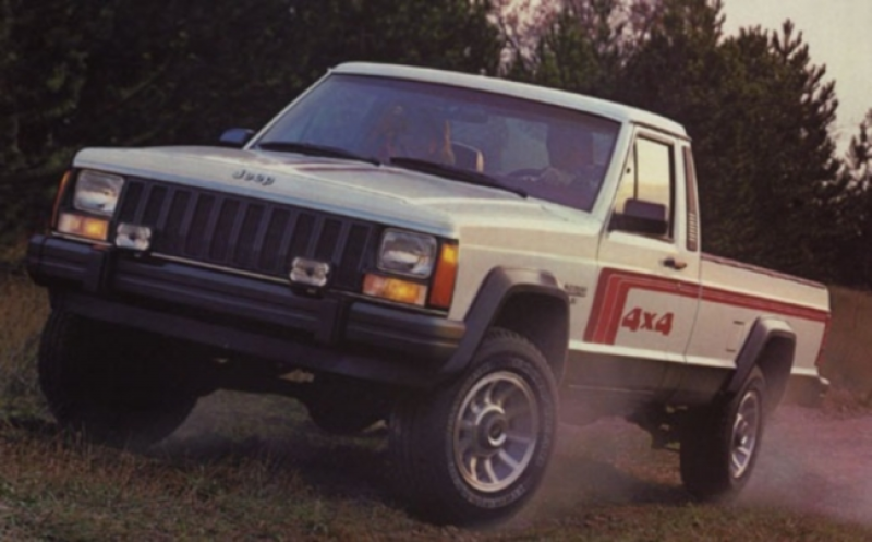 Poster of 1985 Jeep Comanche