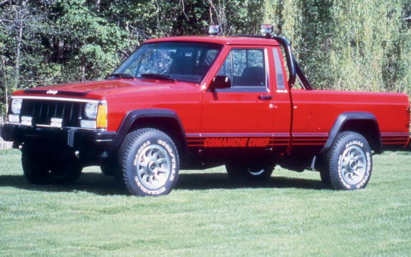 129 1105 Jeep The First 70 Years 1988 Comanche Chief Mj