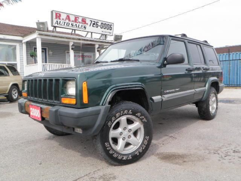 2000 Jeep Cherokee Sport - Barrie, Ontario Used Car For Sale
