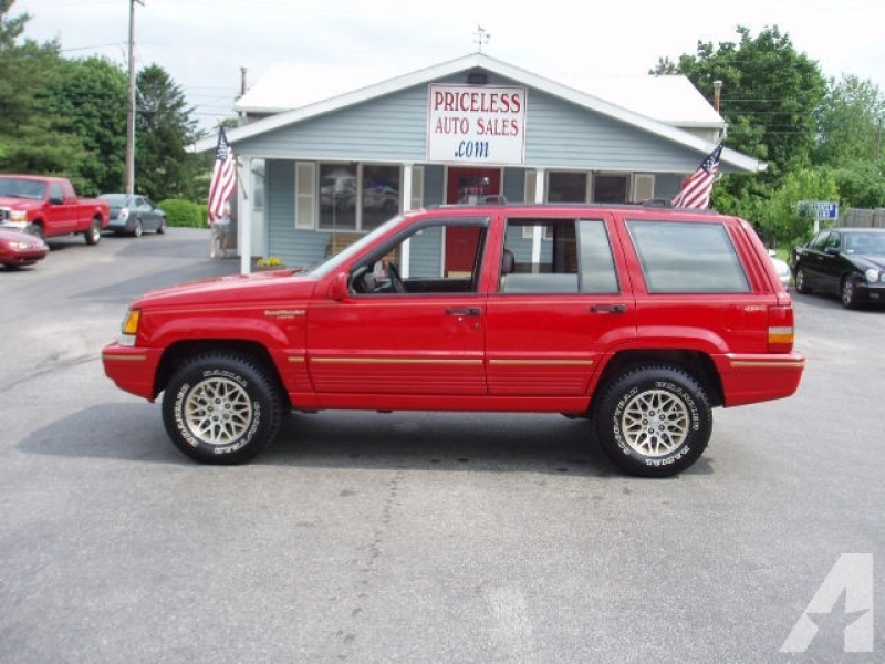 1994 Jeep Grand Cherokee Limited 4WD for sale in York, Pennsylvania