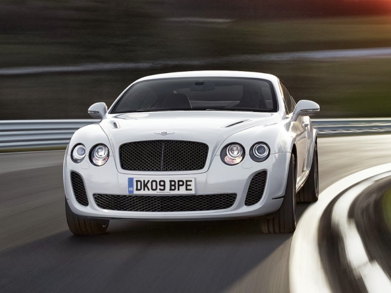 Bentley Continental Supersports White Color Cars Images Gallery